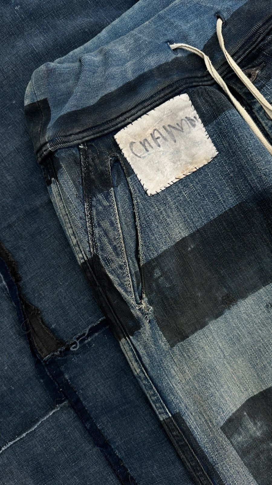Kapital Kapital Kountry redux Prisoner Painted prison Denim Pant Size US 34 / EU 50 - 6 Thumbnail