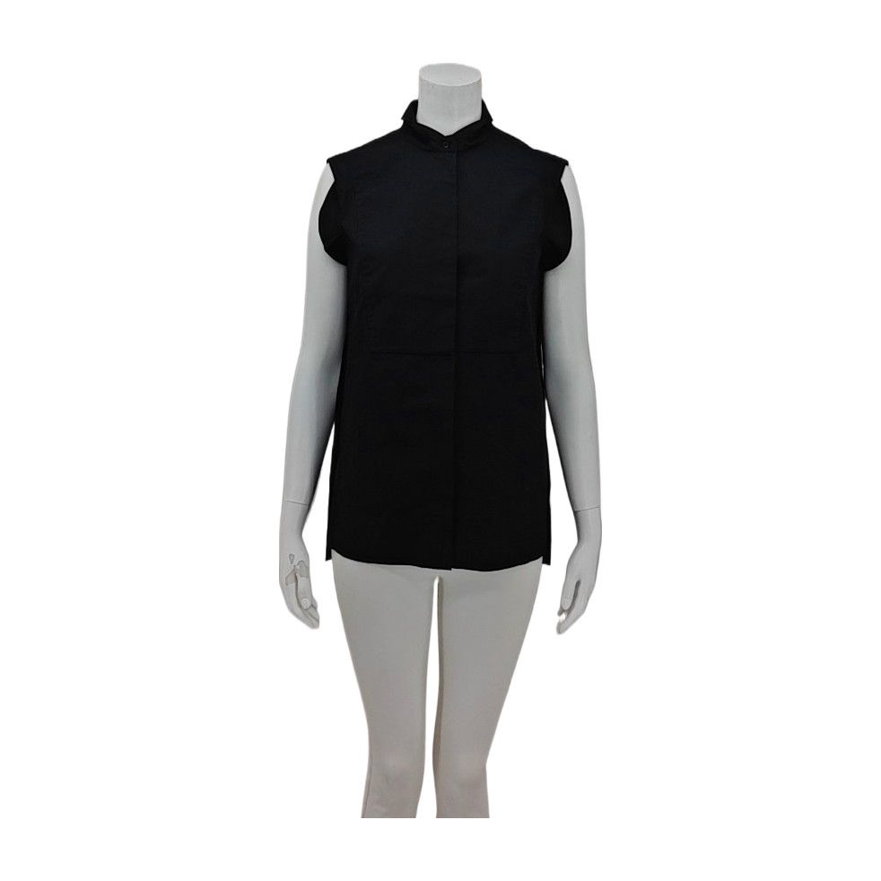 Balenciaga Balenciaga Cotton Blend Sleeveless Shirt Size 38 Size XS / US 0-2 / IT 36-38 - 1 Thumbnail