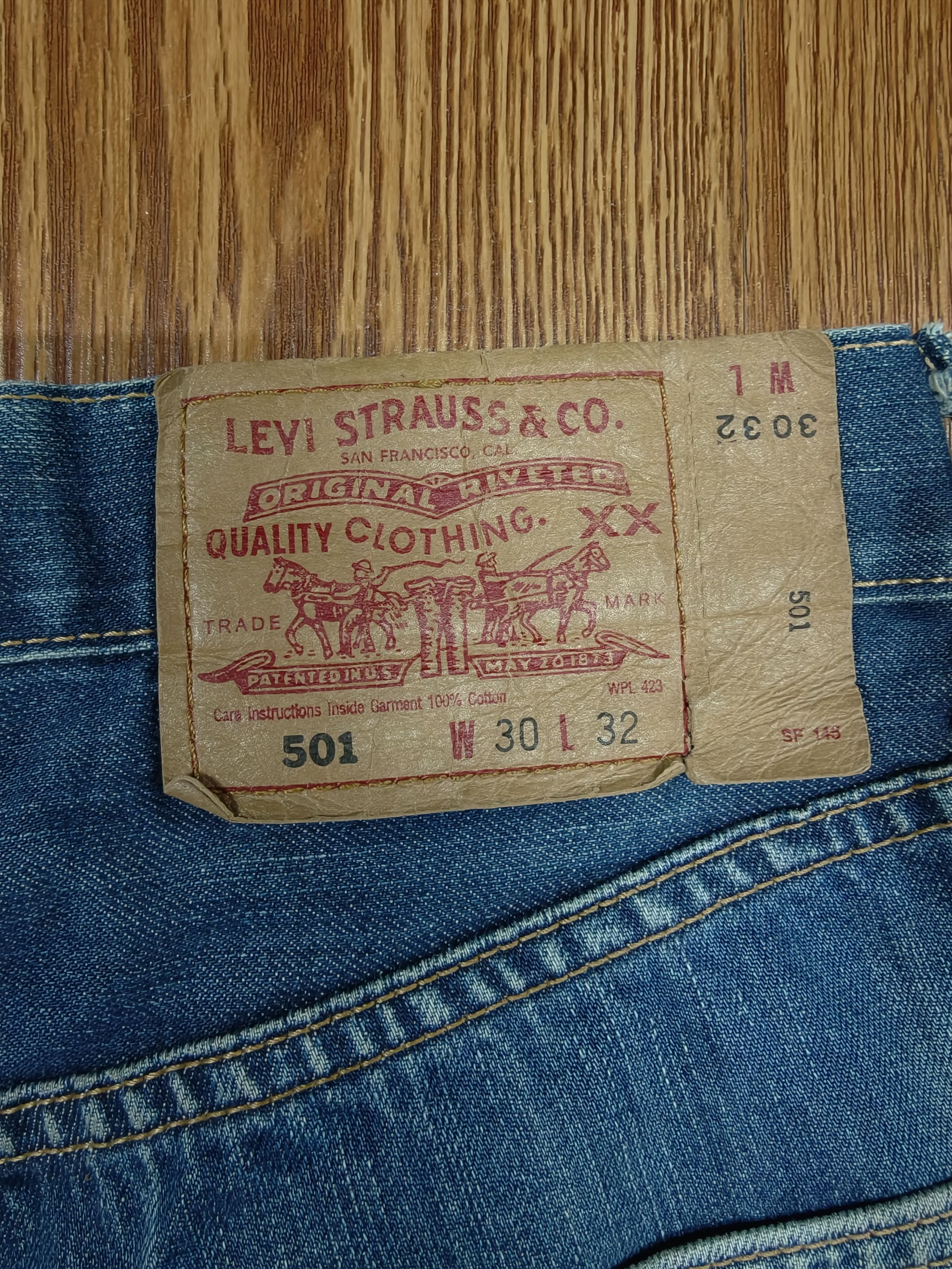 Levi's Vintage Levi’s 501 Japan style pants Size US 30 / EU 46 - 3 Thumbnail