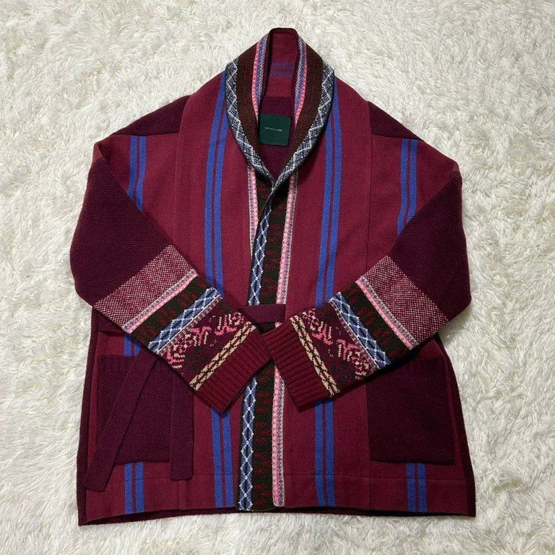 Kapital Kapital Japanese Vintage Wool Cardigan with Ethnic Pattern Size US M / EU 48-50 / 2 - 3 Thumbnail