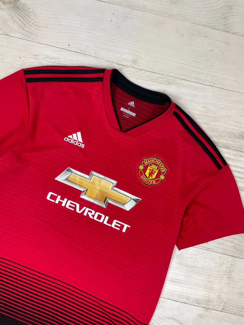 Adidas Adidas Manchester United 2018 2019 Home Shirt Soccer Jersey Size US L / EU 52-54 / 3 - 2 Thumbnail