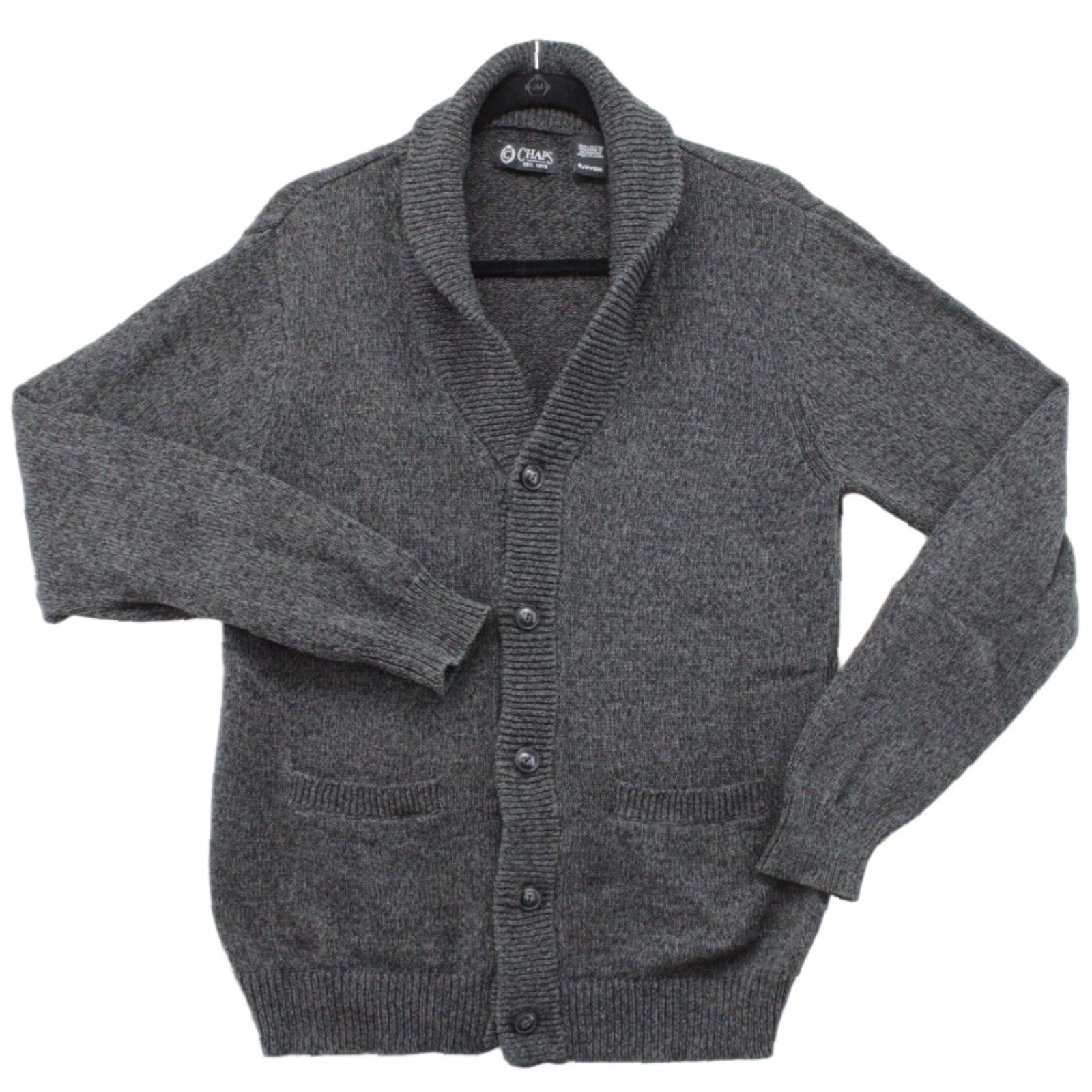 Chaps Chaps Cardigan Sweater Men's Small Gray Long Sleeve V-Neck Button Up Cozy Casual Size US S / EU 44-46 / 1 - 1 Thumbnail