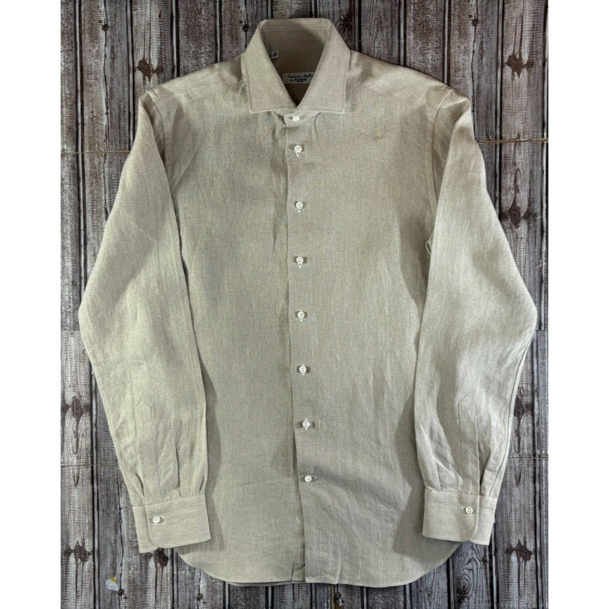Todd Snyder Emanuele Maffeis x Todd Snyder linen dress Shirt size 15.5 b Size US M / EU 48-50 / 2 - 1 Thumbnail