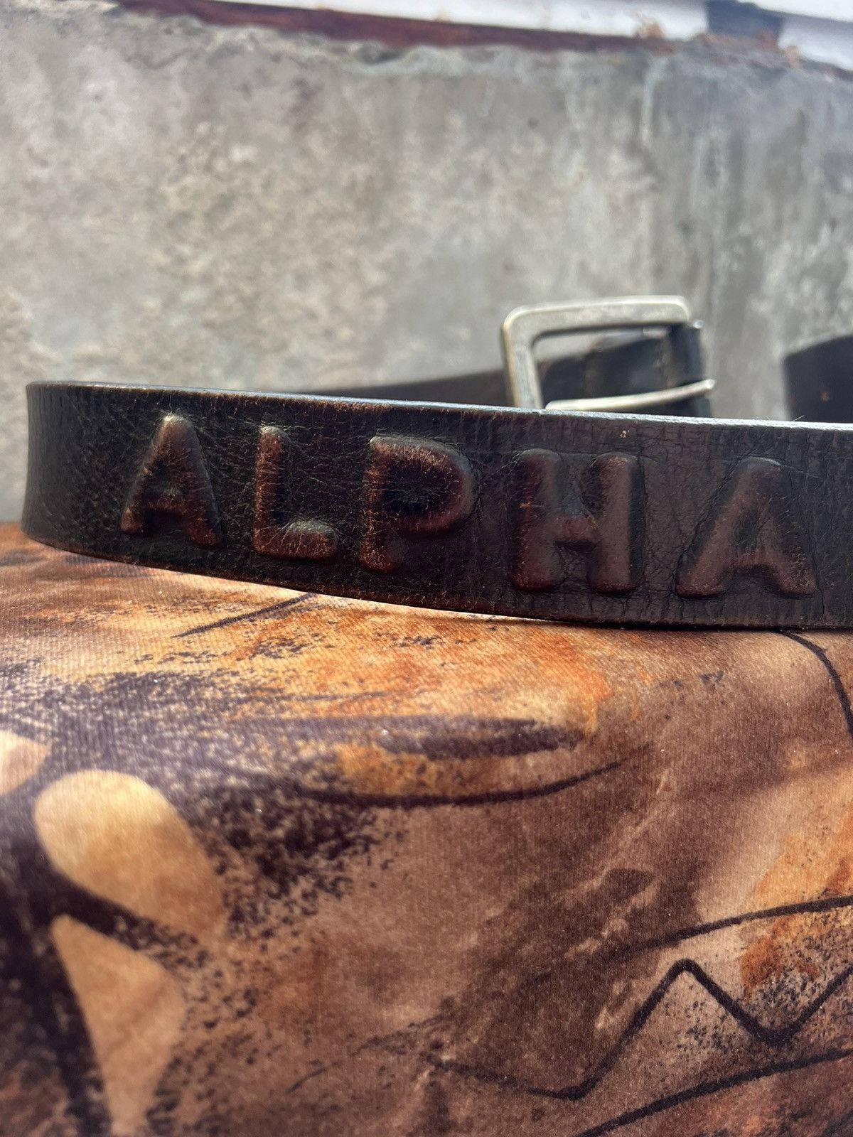 Alpha Industries × Leather Alpha industries belt leather Size ONE SIZE - 3 Thumbnail
