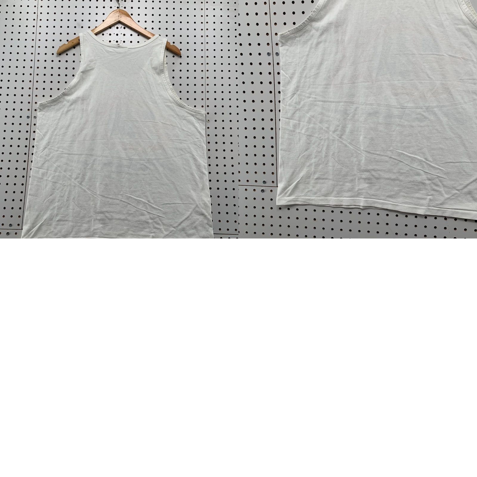 Vintage VINTAGE SGT Leisure Tank Shirt Mens XL White Maui Fish Single Stitch Made Usa Shirt Mens XL White Surf 90s Mens Size US XL / EU 56 / 4 - 9 Thumbnail