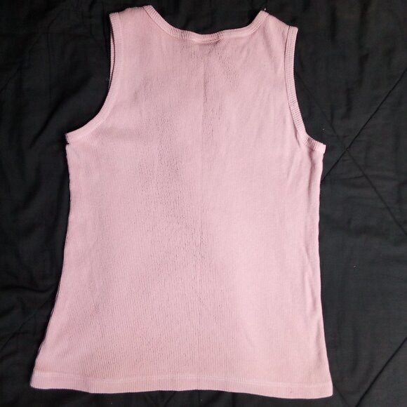 Vintage Vintage Sgt. Leisure Maui Flower Ribbed Tank Top Shirt Size M / US 6-8 / IT 42-44 - 6 Thumbnail