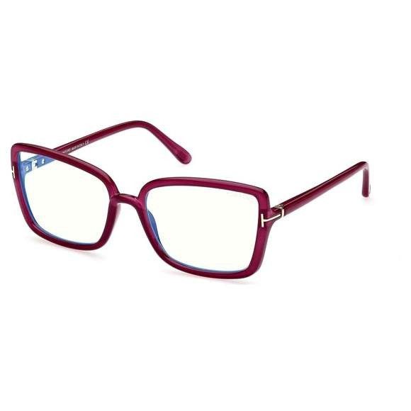 image of NWT Tom Ford Ft5813-B-083-56 56Mm Glasses in Red, Women's
