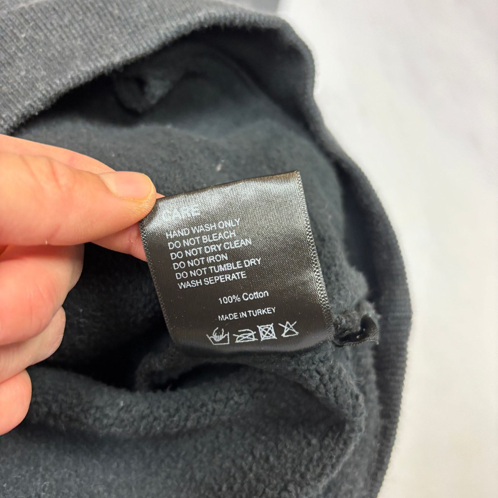 Askyurself ASKYURSELF Faded Hoodie Men's Small Pullover Boxy Oversized Size US S / EU 44-46 / 1 - 8 Thumbnail