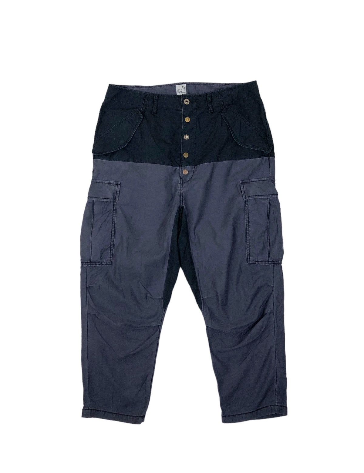 Japanese Brand × go slow caravan Go Slow Caravan Hyrid Cropped Pants Size US 34 / EU 50 - 1 Thumbnail