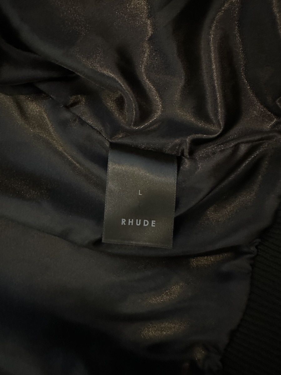 Rhude RHUDE BOYS SIGNATURE BOMBER Size US L / EU 52-54 / 3 - 5 Thumbnail