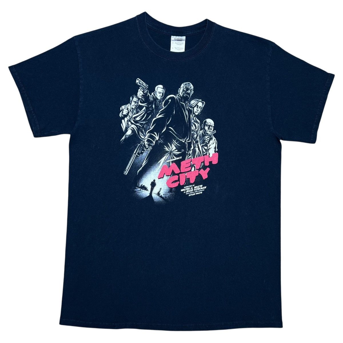 Gildan Vtg 2000s Breaking Bad Meth City Sin City Movie Parody Tee Size US M / EU 48-50 / 2 - 1 Thumbnail