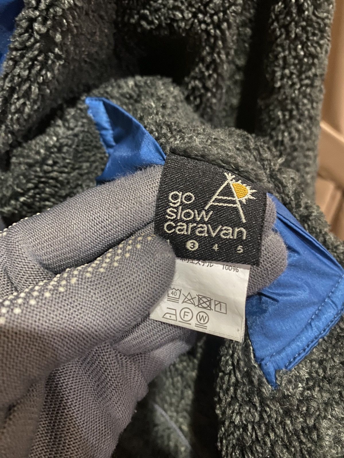 go slow caravan VINTAGE GO SLOW CARAVAN REVERSIBLE JACKET Size US M / EU 48-50 / 2 - 6 Thumbnail