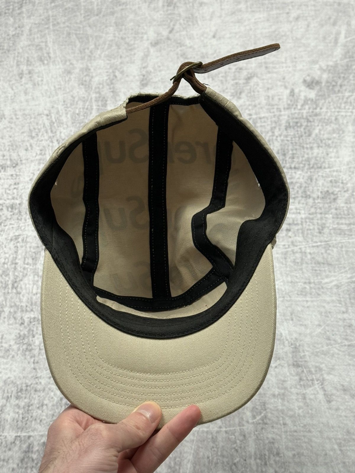 Supreme Beige Supreme Lasered Twill Camp Cap ss23 Size ONE SIZE - 7 Thumbnail