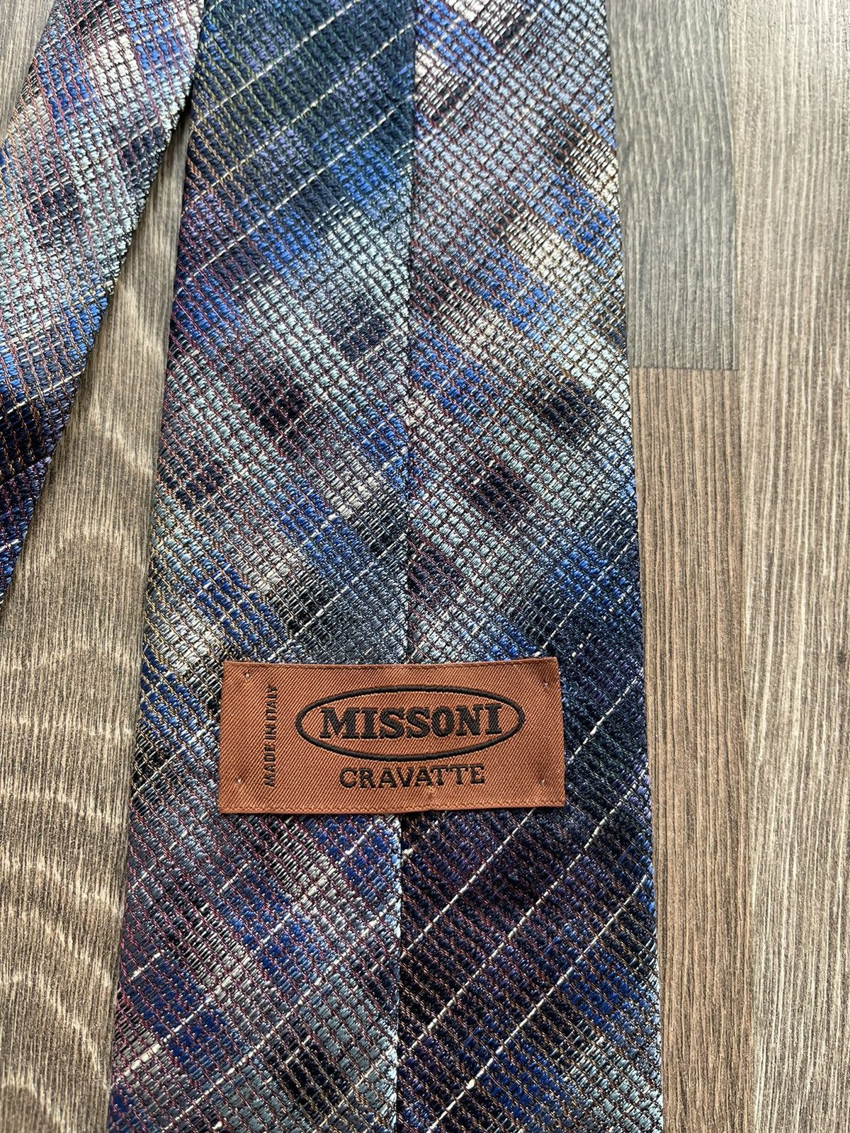 Missoni × Vintage Vintage Missoni Silk Tie Size ONE SIZE - 4 Thumbnail