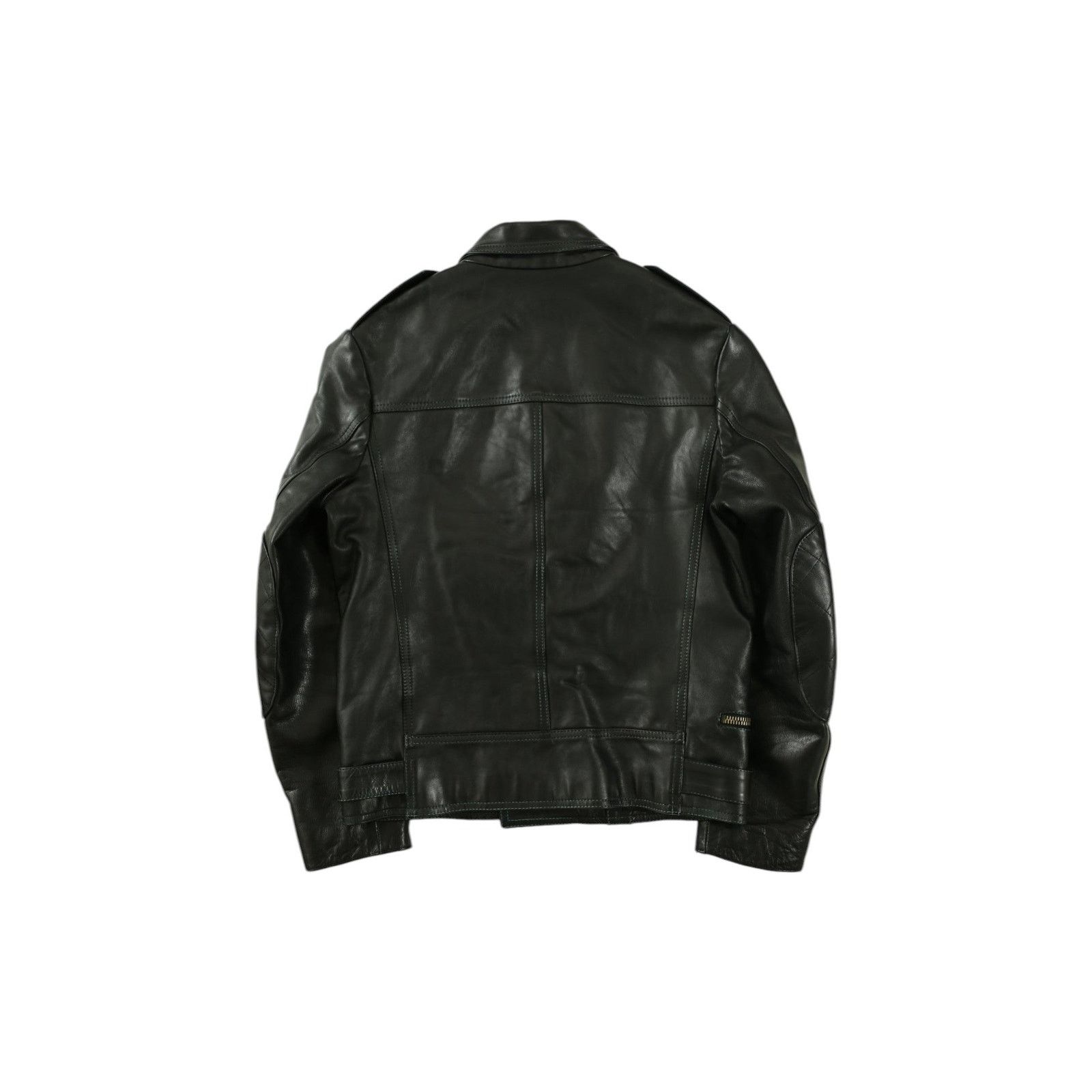Raf Simons RAF S/S 2008 Leather Perfecto Jacket Size US M / EU 48-50 / 2 - 2 Thumbnail