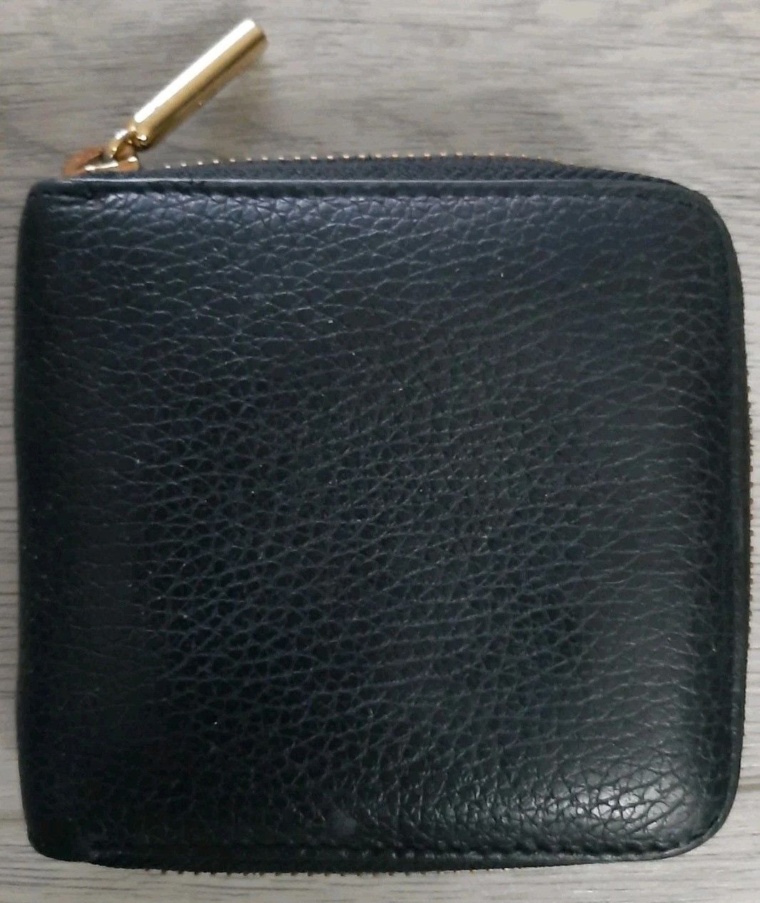 Other Cuyana Small Zip Around Wallet Black Pebbled Leather Size ONE SIZE - 2 Thumbnail