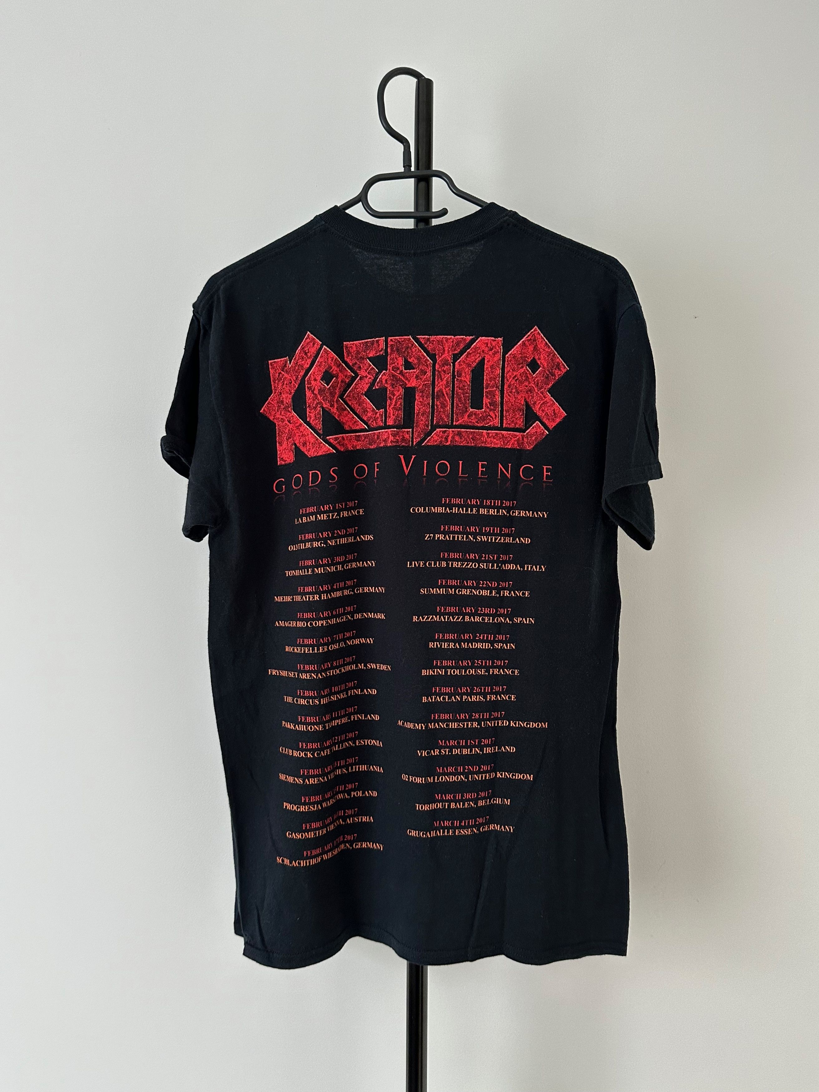Band Tees 2007 Kreator Gods of Violence tour tee shirt Heavy Cotton Size US M / EU 48-50 / 2 - 7 Thumbnail
