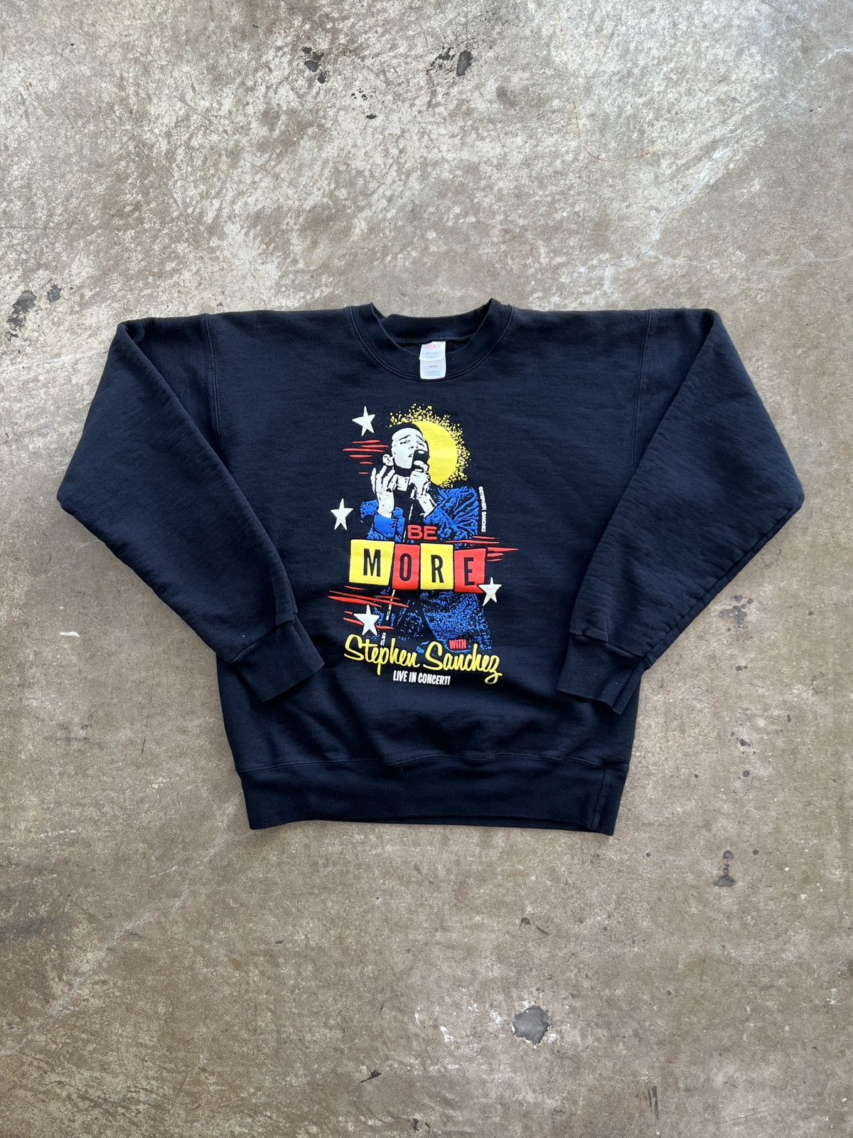 Band Tees Stephen Sanchez Be More Live in Concert Crewneck Small Size US S / EU 44-46 / 1 - 2 Thumbnail