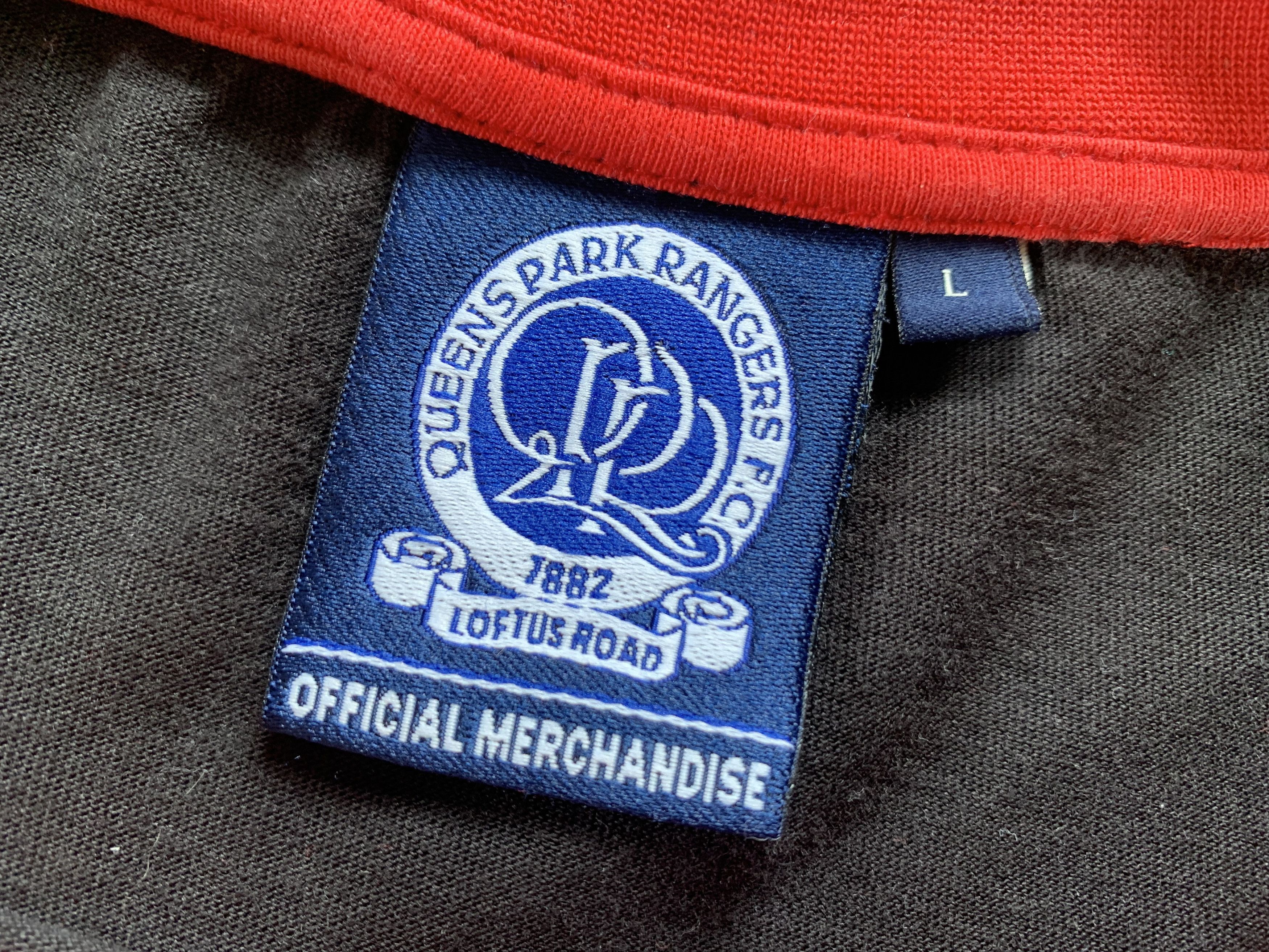 Vintage Queens Park Rangers FC Vintage Stripe Cotton Tee Jersey Size US L / EU 52-54 / 3 - 7 Thumbnail