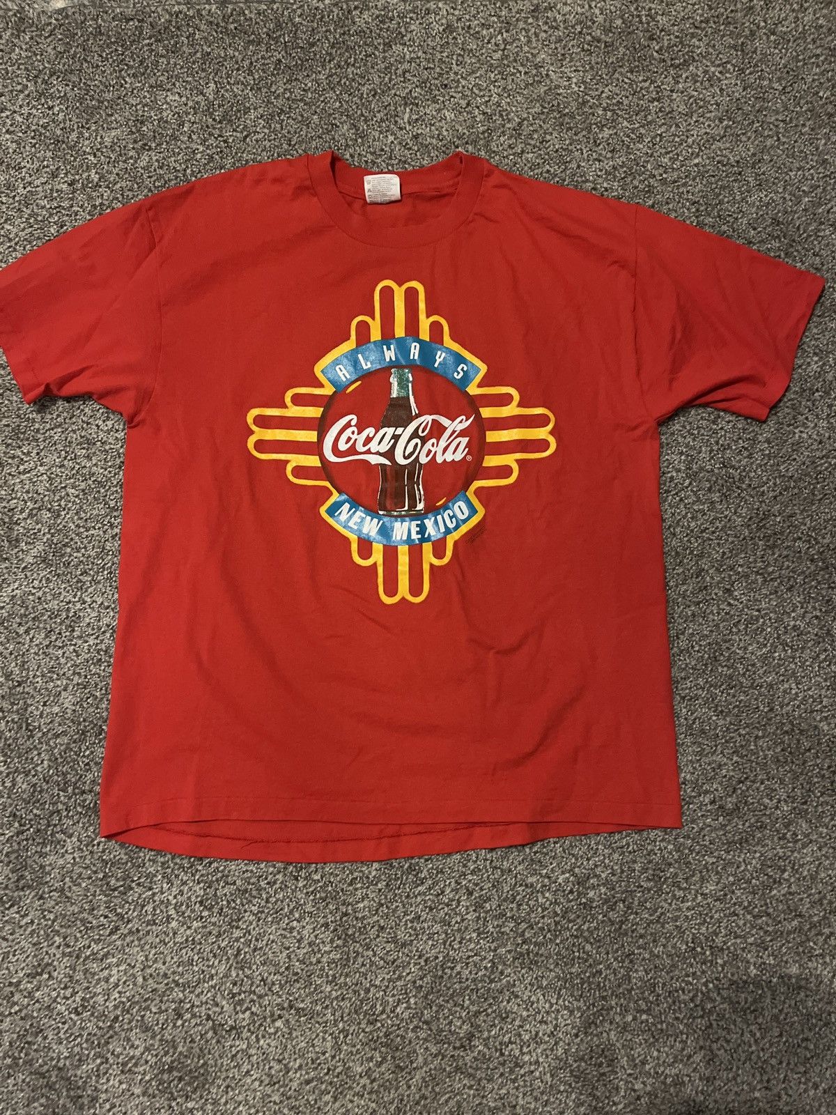 Vintage Vintage Coke Coca-Cola New Mexico Shirt Size US XL / EU 56 / 4 - 1 Thumbnail
