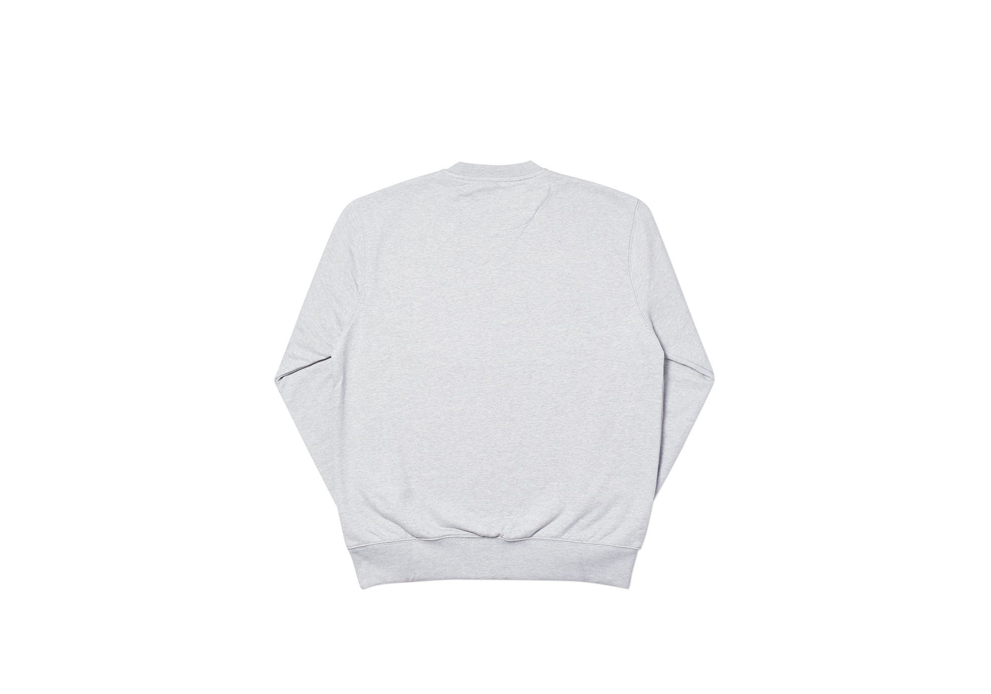 Palace 💚 2019 Palace Turf Surf Crew Grey Marl Large Size US L / EU 52-54 / 3 - 2 Thumbnail