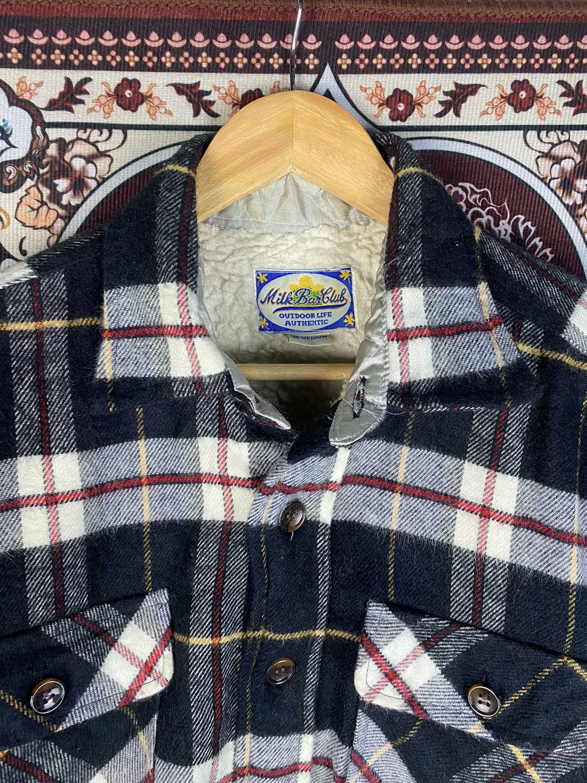 Flannel × Japanese Brand Japanese Brand Heavy Checkered Flannel Button Up Shirt Size US M / EU 48-50 / 2 - 8 Thumbnail