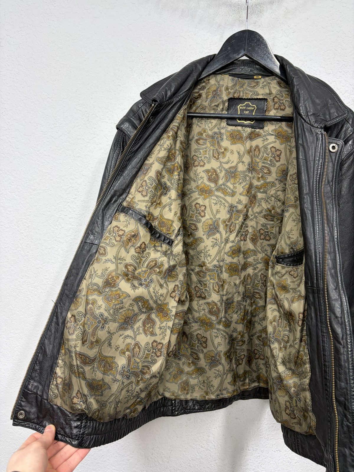 Harley Davidson VTG Rick Owens Hysteric Glamour Style Leather Fur Jacket 90s Size US L / EU 52-54 / 3 - 16 Thumbnail