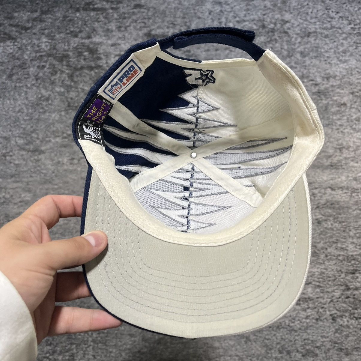 Starter Vintage 90s Dallas Cowboys Starter Shockwave Hat Cap NEW Size ONE SIZE - 5 Thumbnail