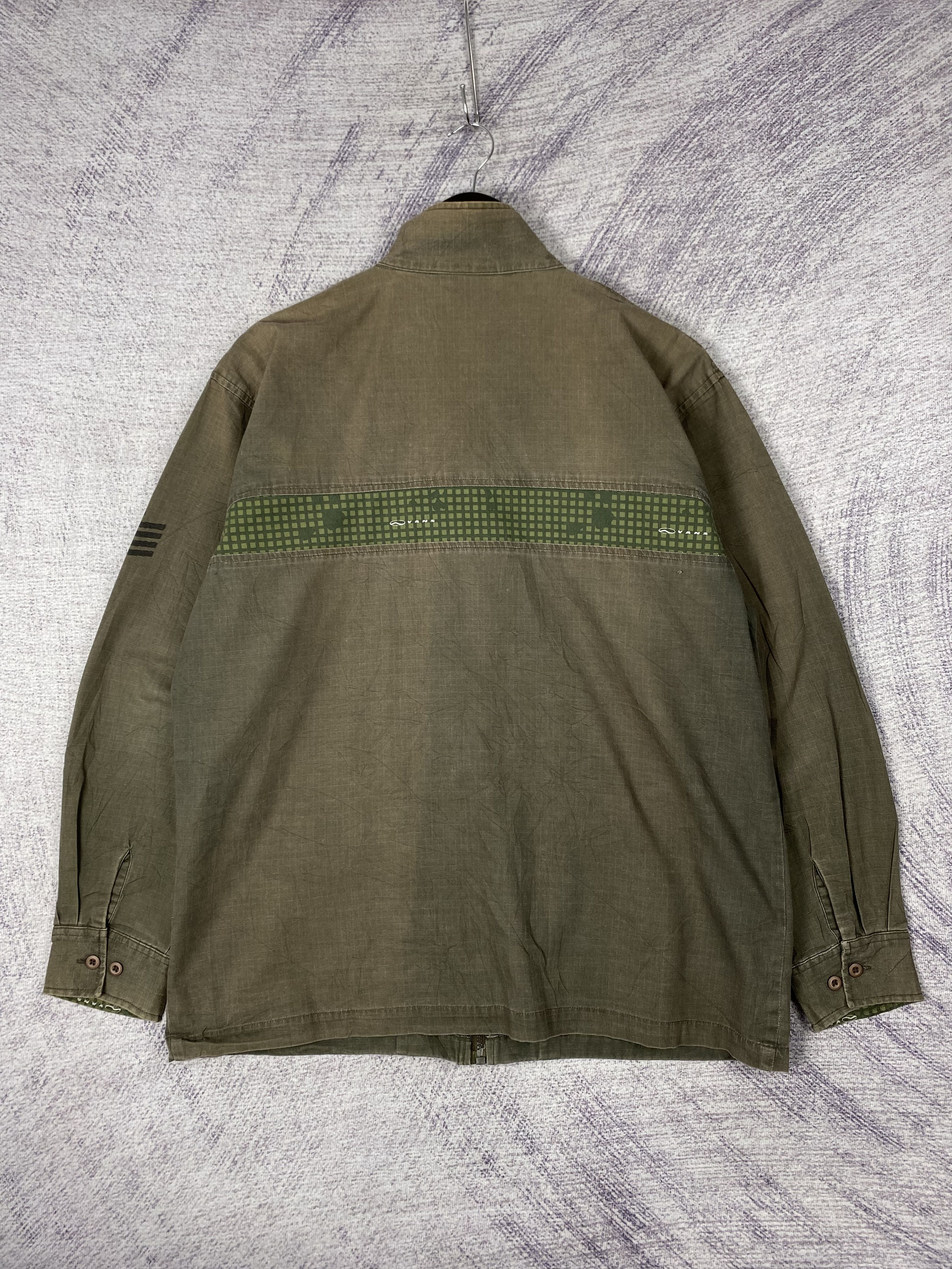 Vans Vintage Vans Zip Up Plain Canvas Jacket Size US M / EU 48-50 / 2 - 5 Thumbnail