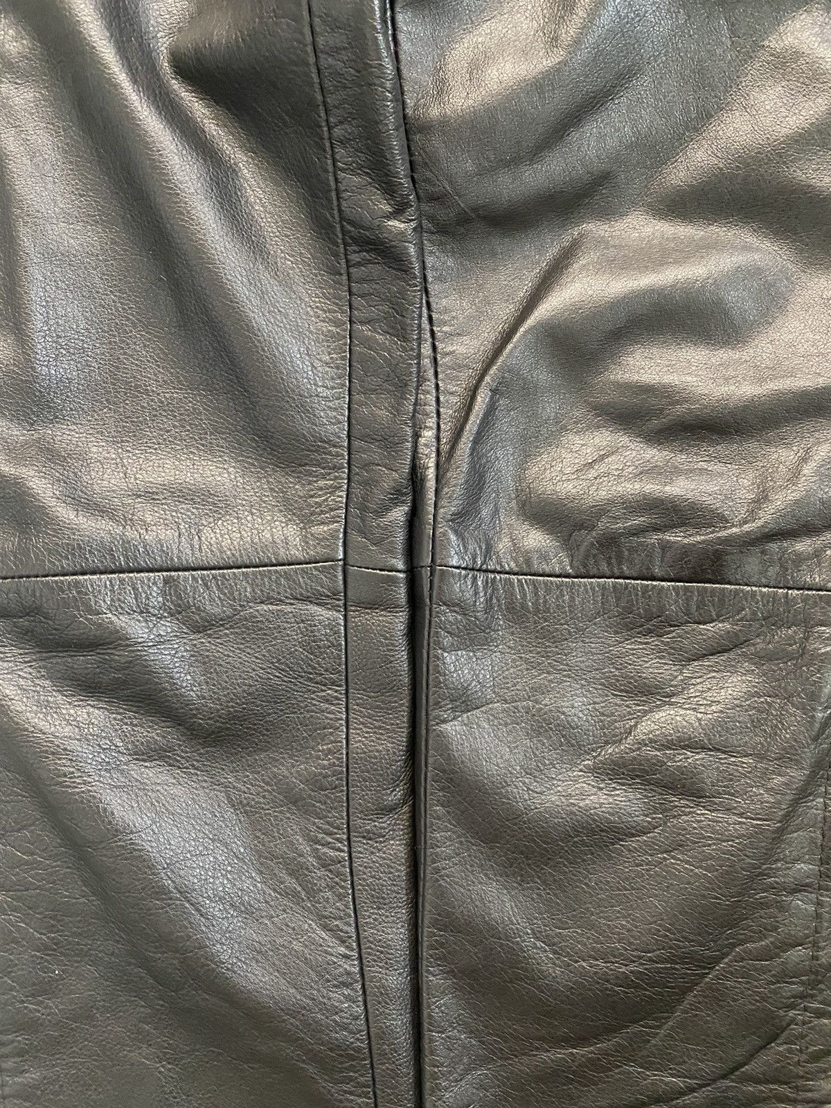 Raf Simons AW98 Leather Lace-up Pants Size US 32 / EU 48 - 2 Thumbnail