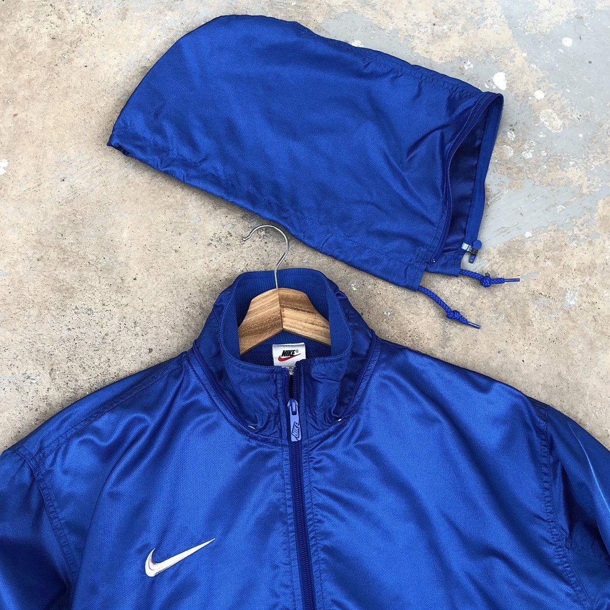 Nike Vintage 90s Nike Men’s Embroidery Logo Light Bomber Jacket Size US M / EU 48-50 / 2 - 18 Thumbnail