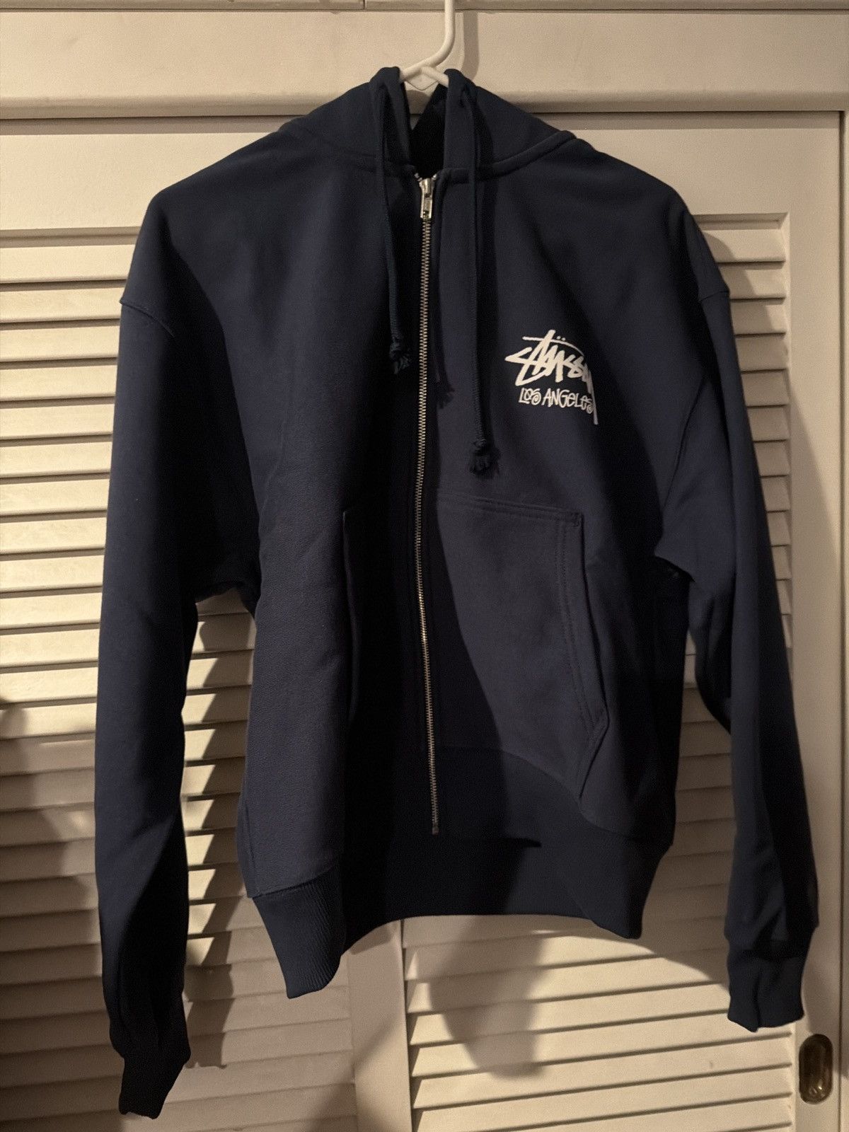 Stussy Stussy la los angeles chapter zip up hoodie navy small Size US S / EU 44-46 / 1 - 2 Thumbnail