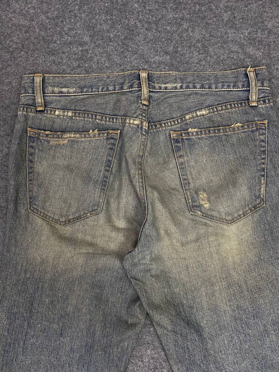 Japanese Brand blue way japanese brand distressed denim nice design Size US 34 / EU 50 - 3 Thumbnail