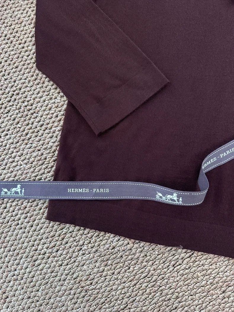 Hermes Hermes Margiela Era Cashmere and Silk Blend Casual Long Sl Size M / US 6-8 / IT 42-44 - 4 Thumbnail