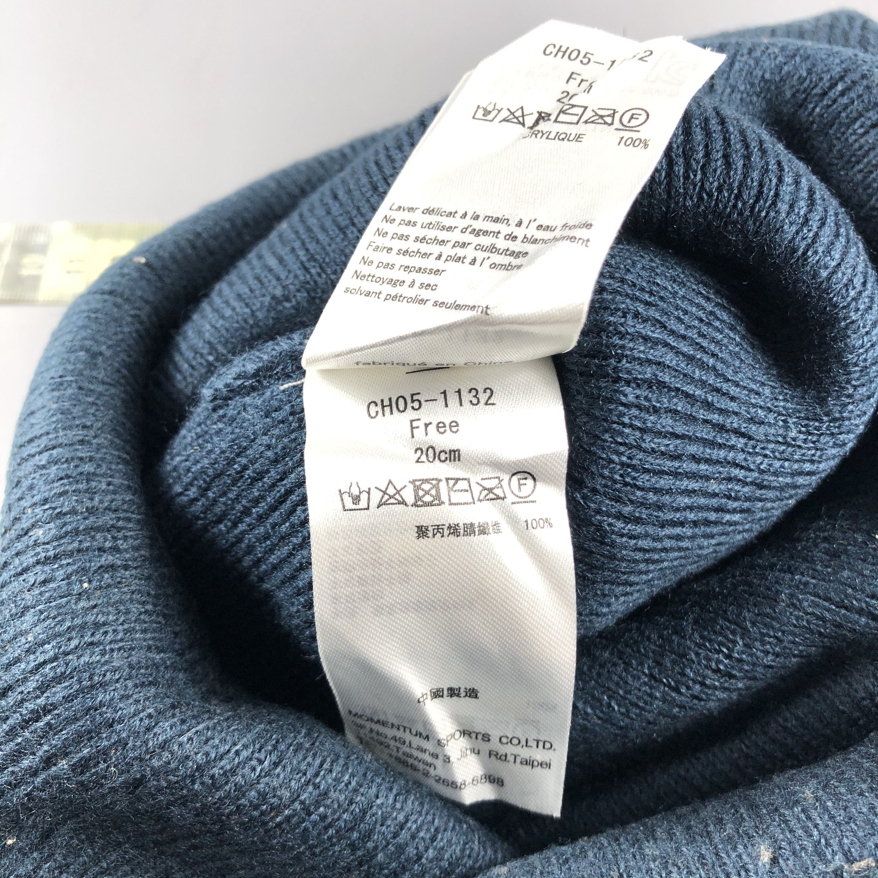 Chums × Vintage Chums Minimalist Beanie Snow Hat Snow Cap -D333 Size ONE SIZE - 6 Thumbnail