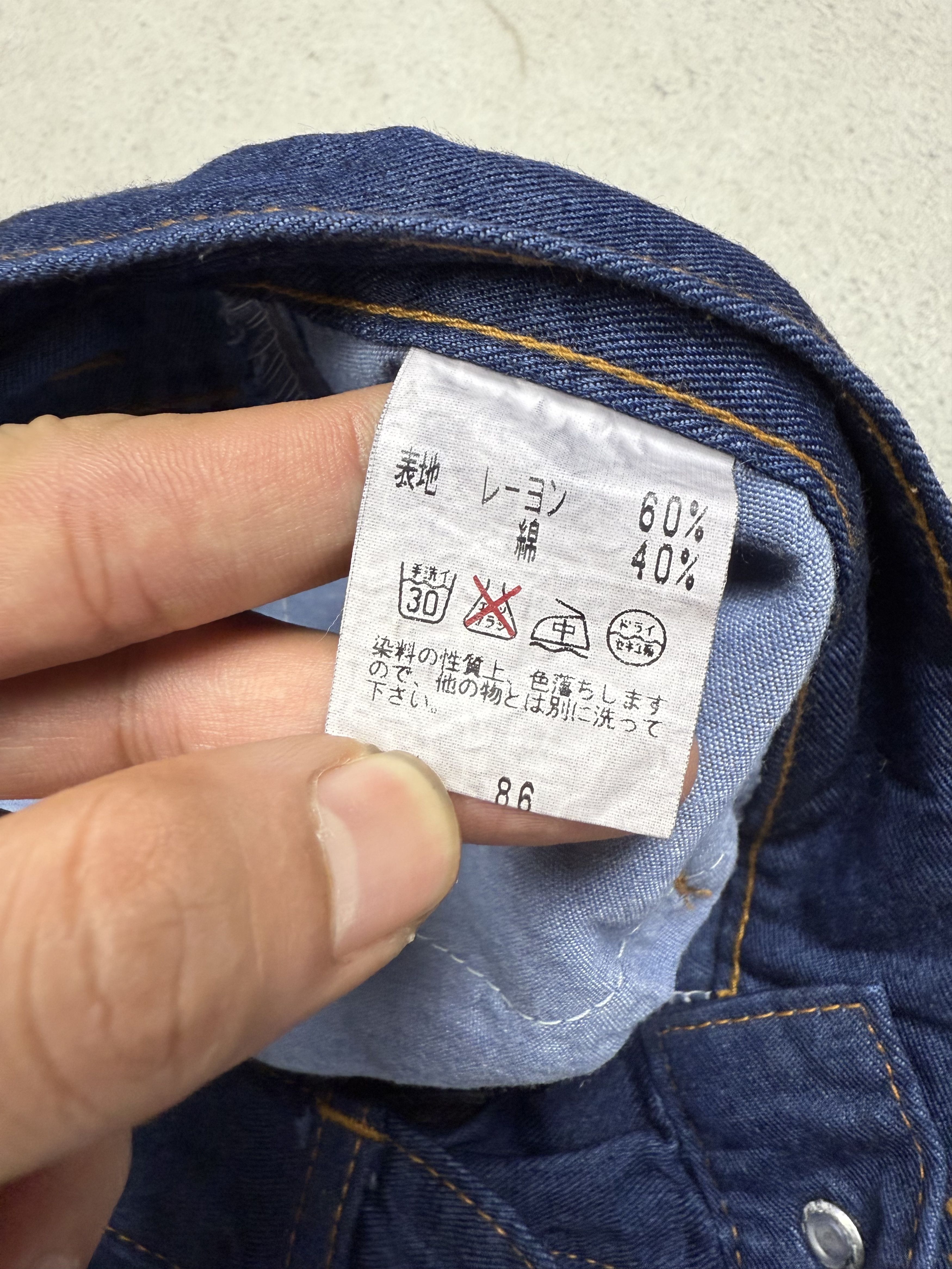 Kansai Yamamoto Kansai Man Dragon Kansai Yamamoto Denim Pants Size US 34 / EU 50 - 9 Thumbnail