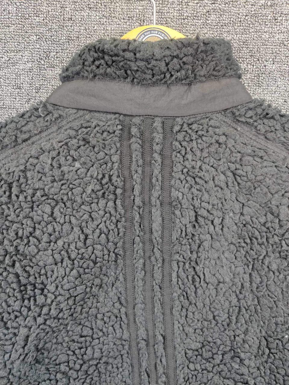 Adidas Vintage Adidas Three Stripes Sherpa Fleece Jacket Size US L / EU 52-54 / 3 - 7 Thumbnail