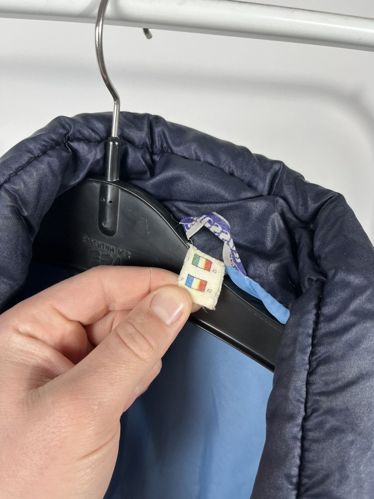 Ellesse Ellesse Vintage Puffer Jacket Blue Zip Up M Made in Italy Size US L / EU 52-54 / 3 - 14 Thumbnail