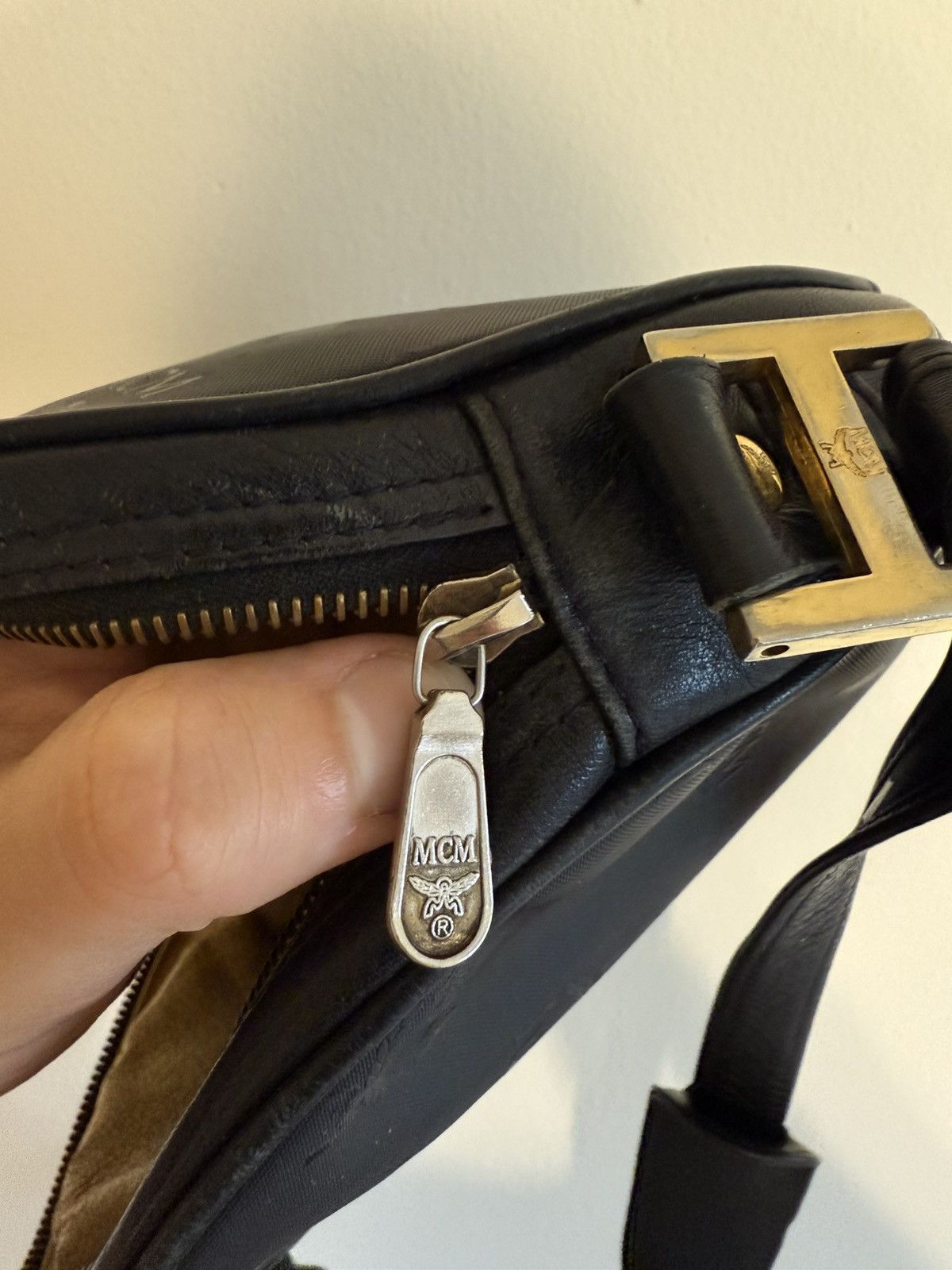 MCM MCM Vintage Leather Bag Size ONE SIZE - 9 Thumbnail