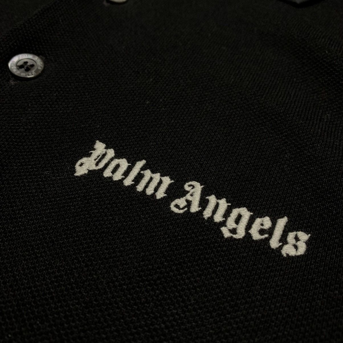 Palm Angels Palm Angels Small Polo Shirt Classic Black Top Size US S / EU 44-46 / 1 - 4 Thumbnail