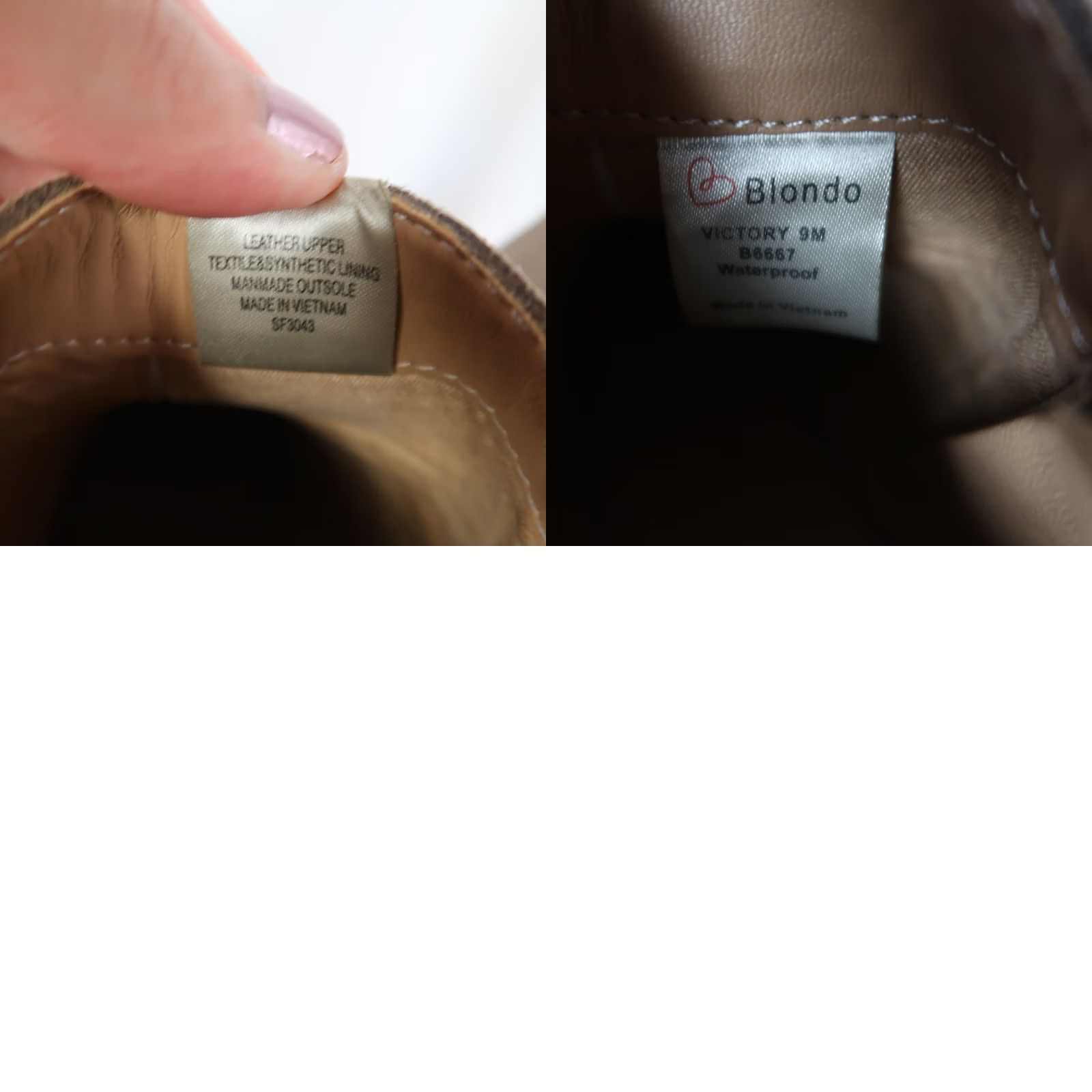 Blondo VINTAGE Blondo Victory Taupe Grey Suede Leather Waterproof Ankle Boots 9 Size US 9 / IT 39 - 8 Thumbnail