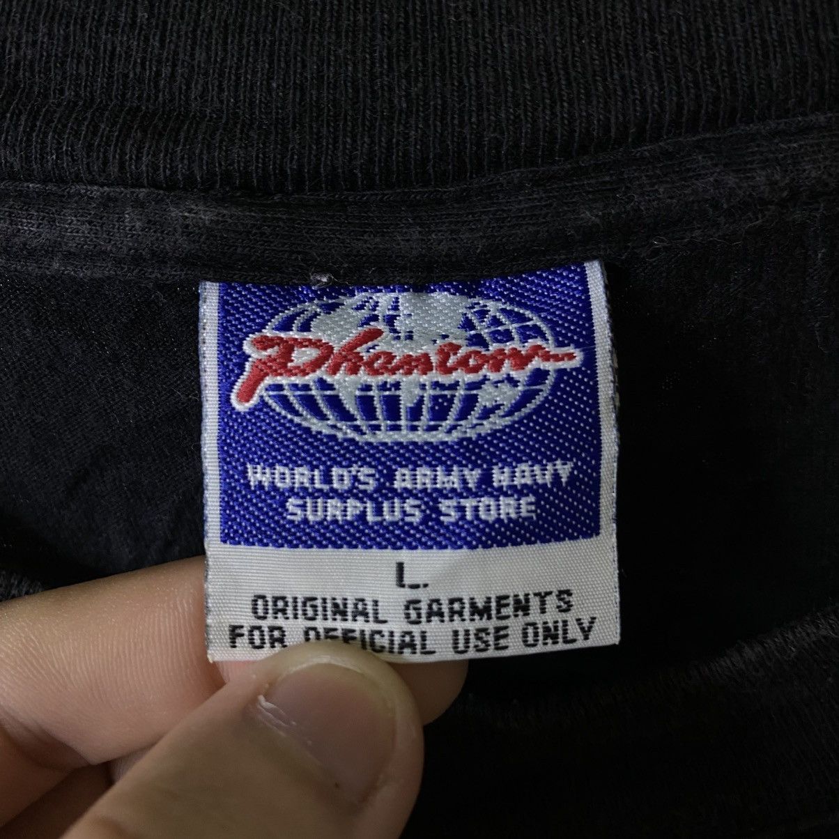 Vintage 2000s Phantom World's Army Heavy Surplus Store Tee Size US M / EU 48-50 / 2 - 3 Thumbnail