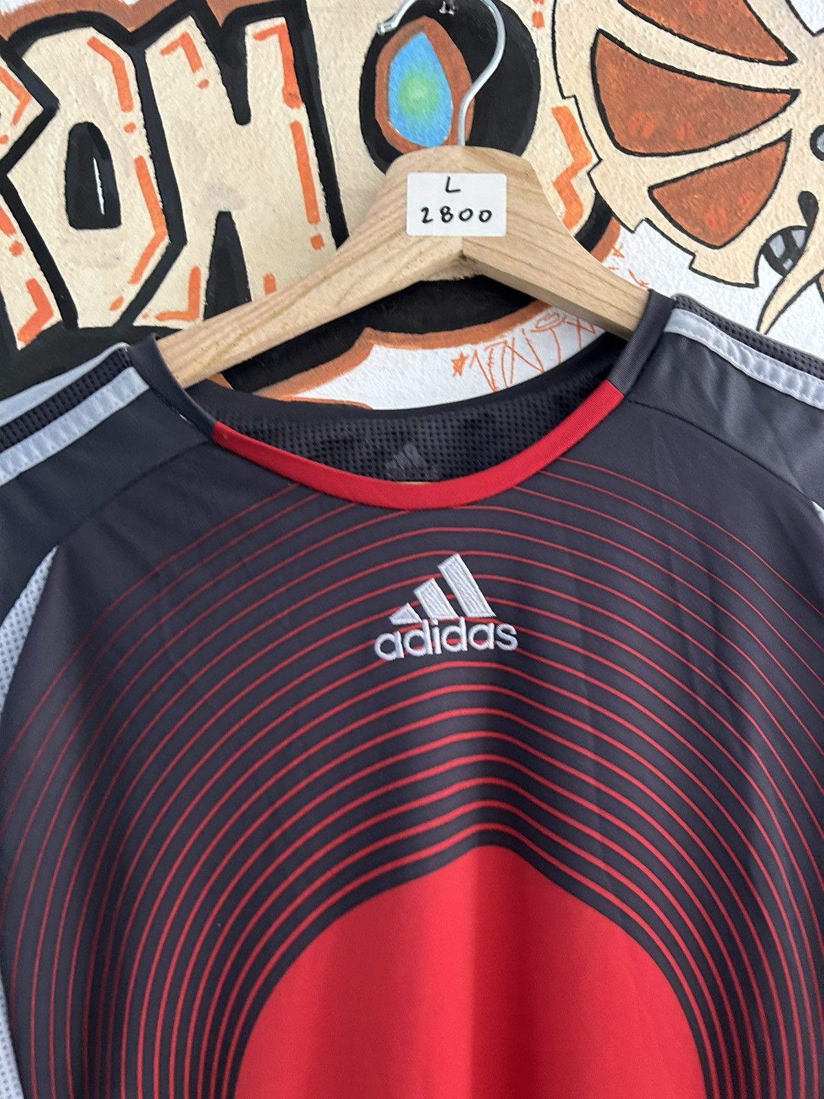 Adidas × Vintage Vintage adidas jersey Size US L / EU 52-54 / 3 - 3 Thumbnail