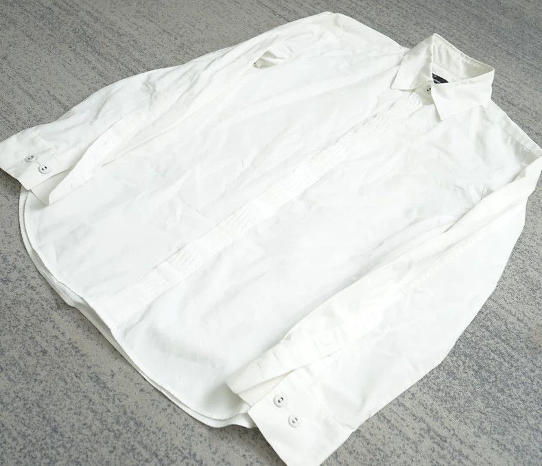 Number (N)ine Number (N)inePleated front-breasted shirt 2503-Nextarrow Size US M / EU 48-50 / 2 - 2 Thumbnail