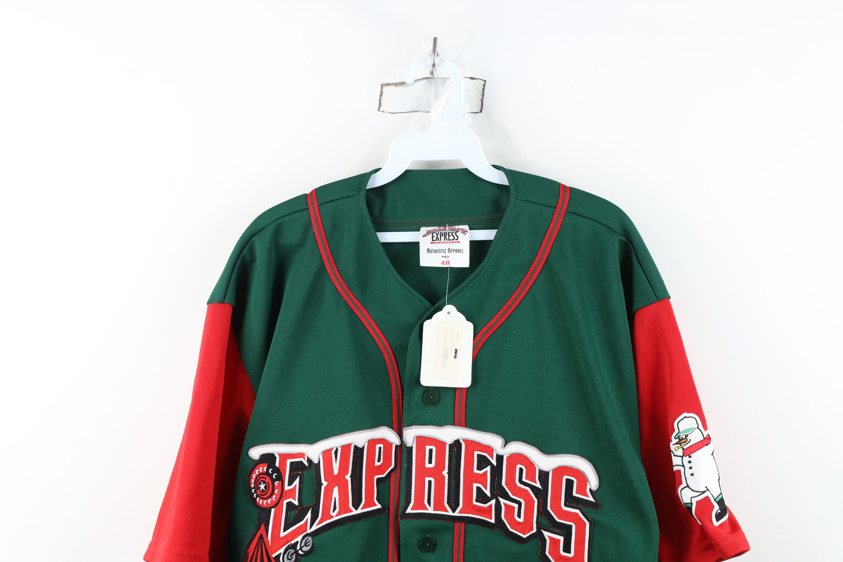 Vintage Minor League Baseball Round Rock Express Game Worn Jersey Size US XXL / EU 58 / 5 - 2 Thumbnail