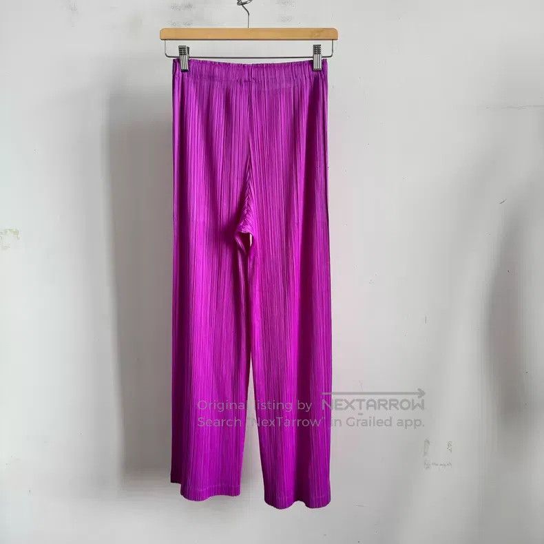 Issey Miyake Issey Miyake size:3 Pink Pants Size 23" - 2 Thumbnail