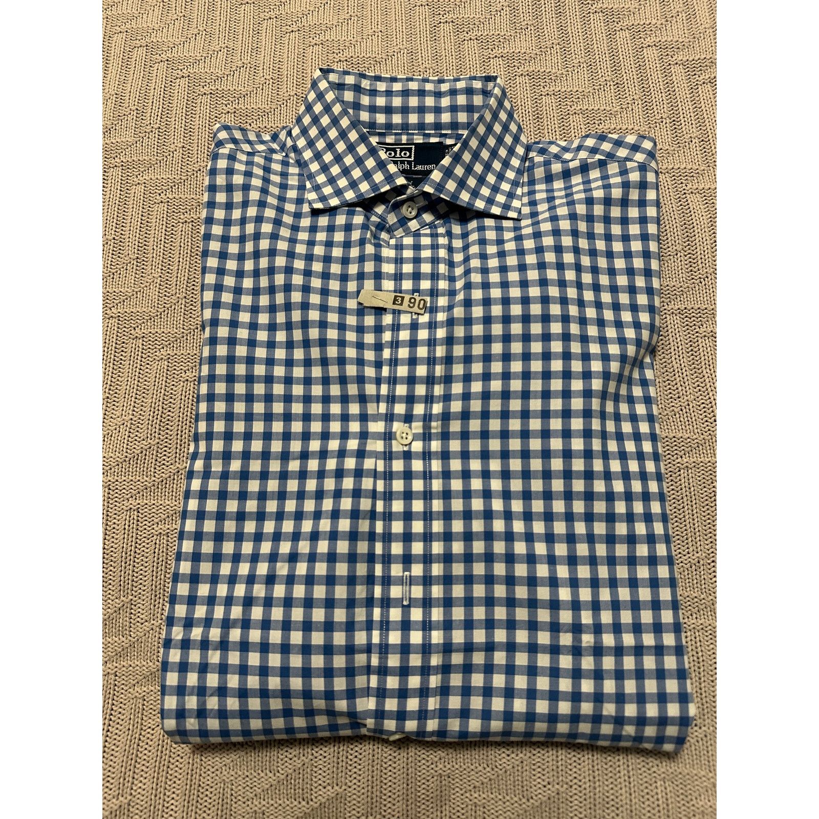 Polo Ralph Lauren Polo Ralph Lauren blue gingham regent custom fit button down Size US M / EU 48-50 / 2 - 1 Thumbnail