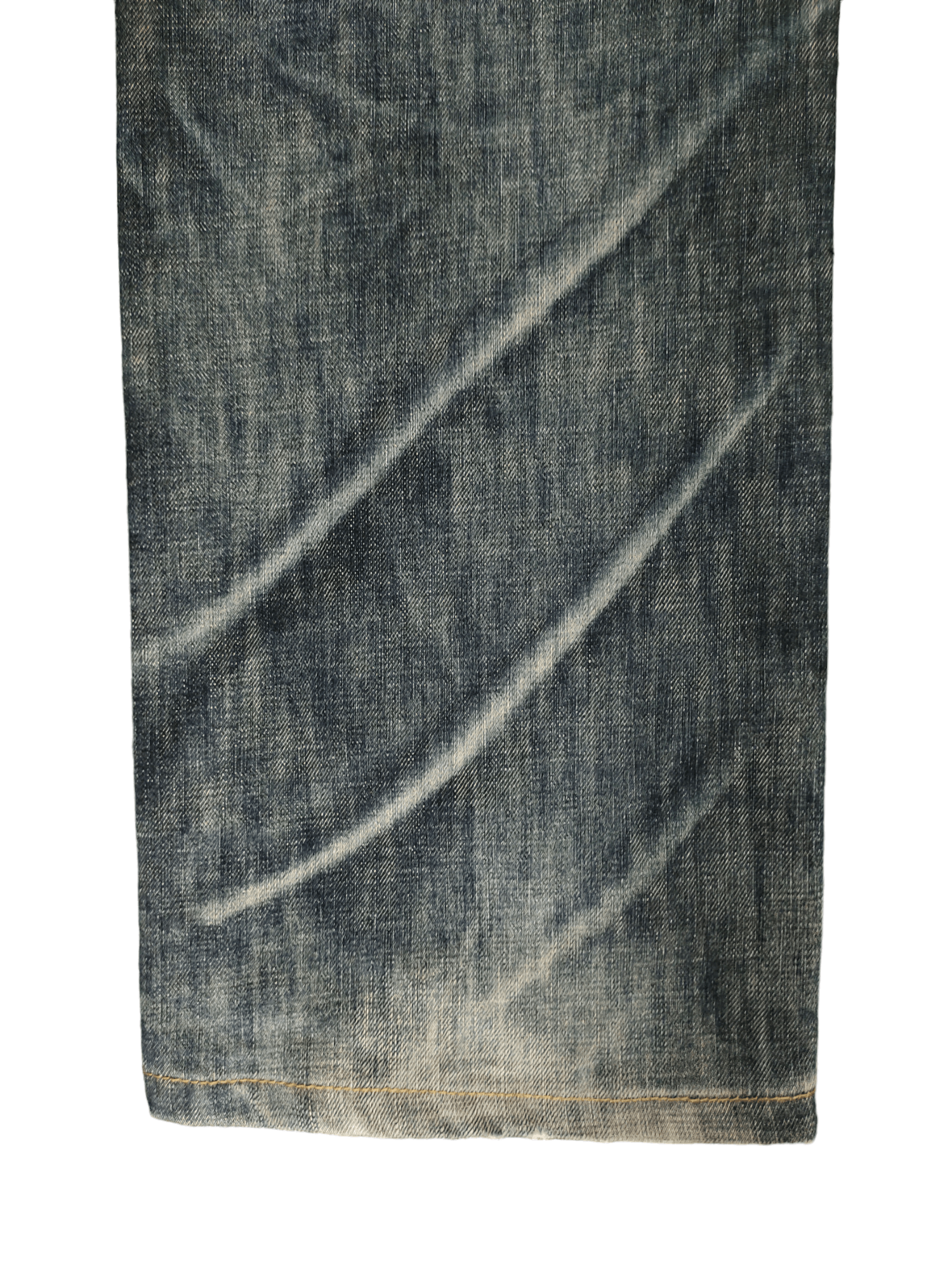 Hysteric Glamour Vintage Y2k Lolita Loose Denim Jeans Wide Leg Streetwear Size US 33 - 6 Thumbnail