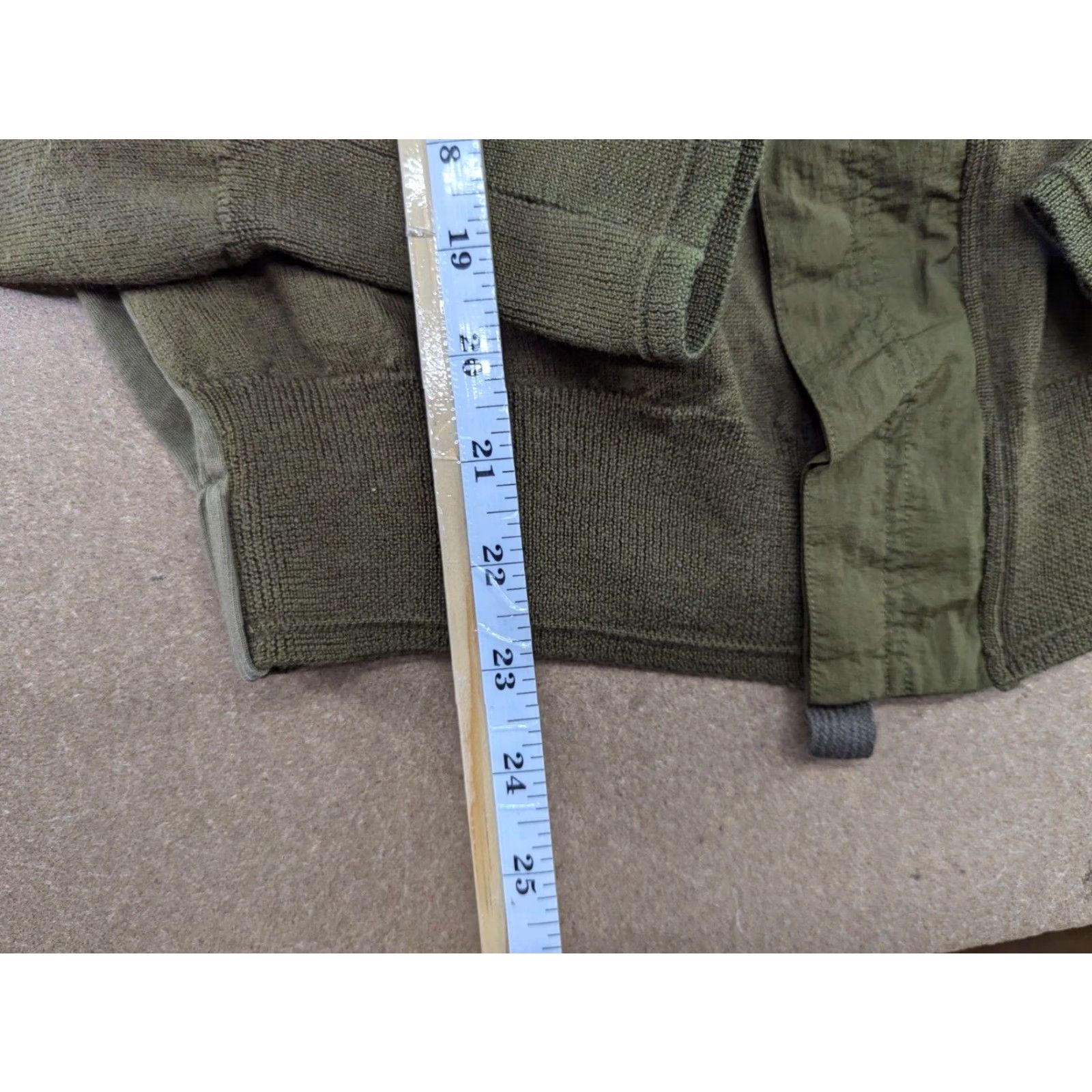 Vintage Croquis Jacket Mens Size S Wool Nylon Green Military Style Green Snap Jacket Size US S / EU 44-46 / 1 - 7 Thumbnail