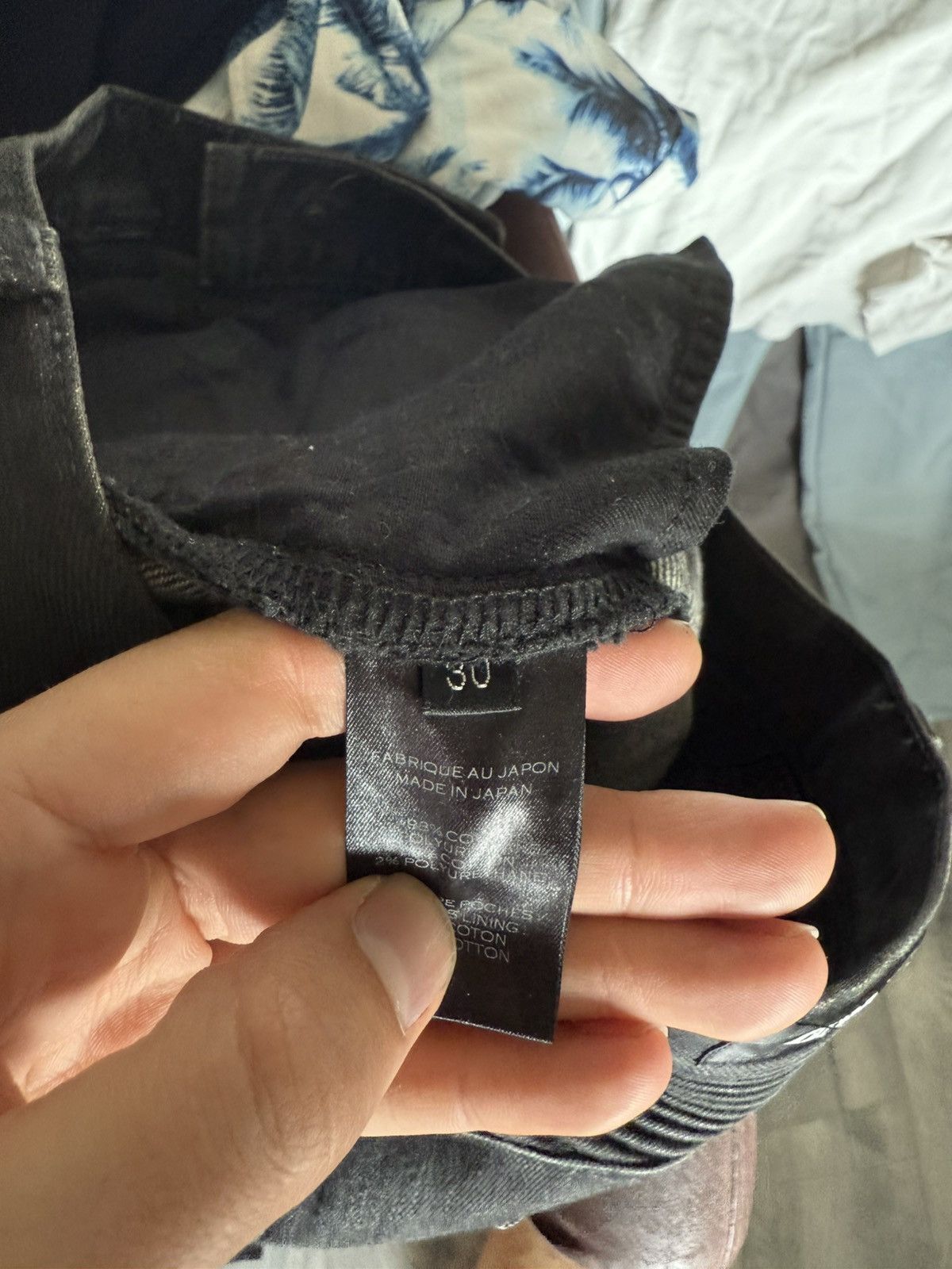 Balmain Black Biker Jeans Size US 30 / EU 46 - 11 Thumbnail